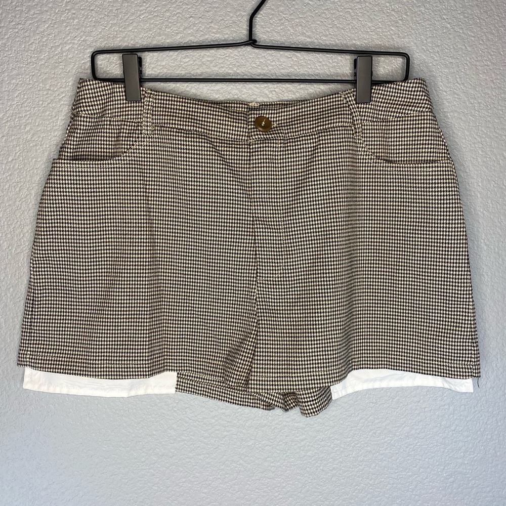 Cider Shorts Herringbone Exposed Pockets